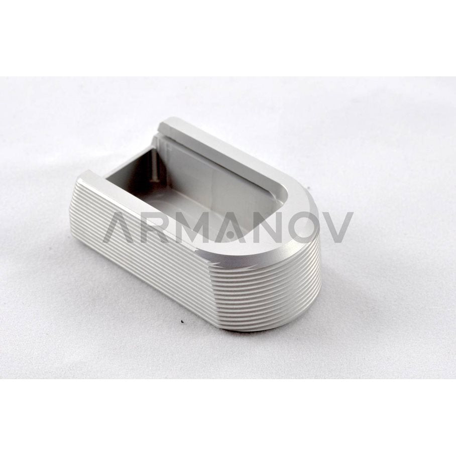 Magazine Base SILVER / FÖR CZ +2