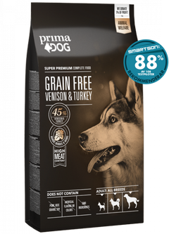 Dog Adult All Breed Grainfree Lax och Potatis 1,5kg eller 10 kg SMAK FR. HJORT OCH KALKON & MÄNGD 1,5 KG