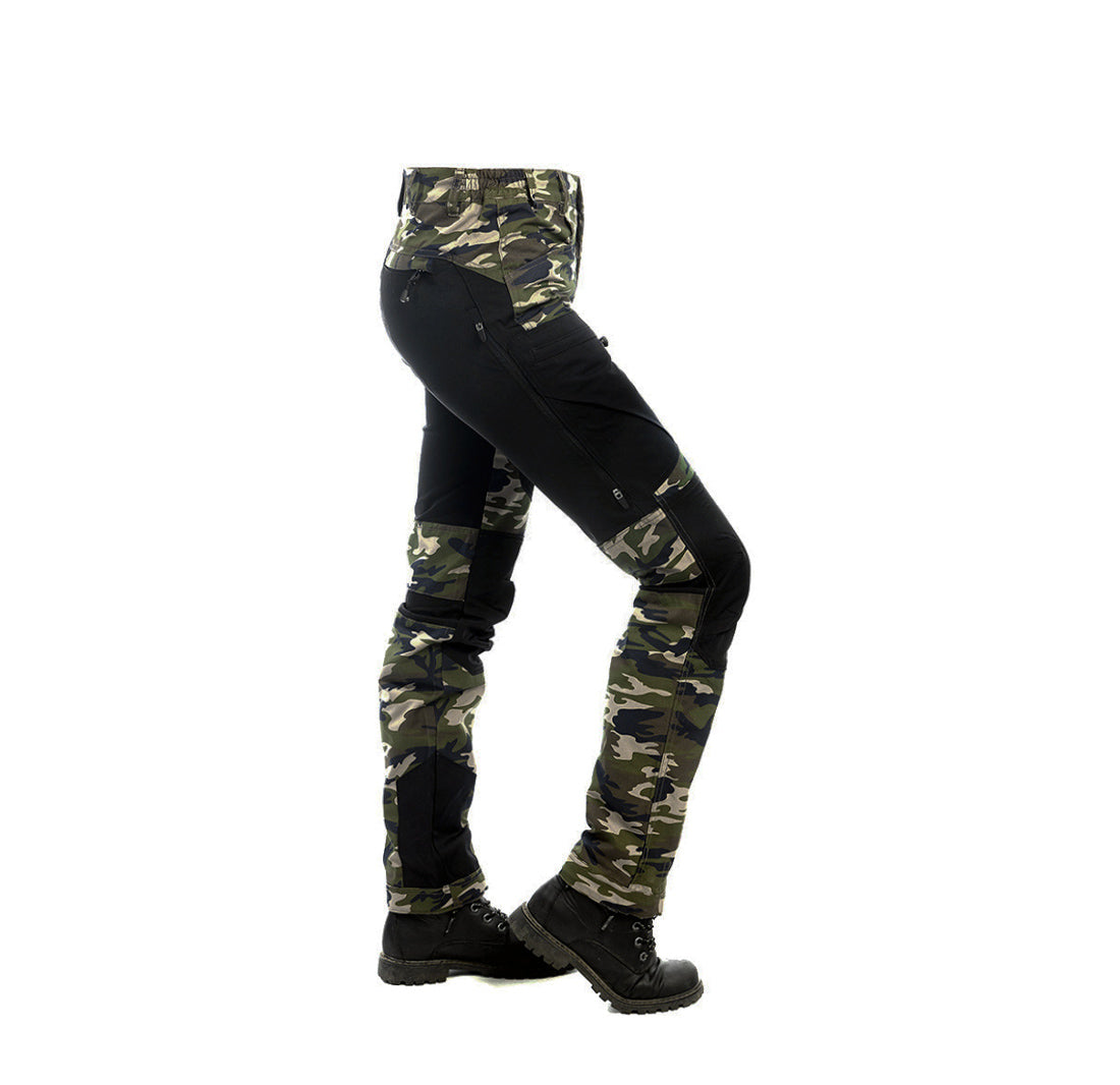 Active Stretch byxa Dam CAMO / 38