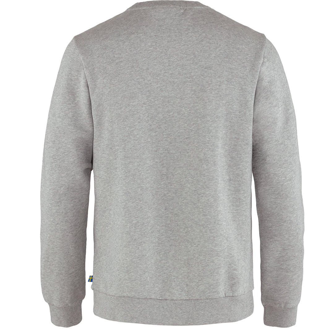 Fjällräven Logo Sweater Men GREY-MELANGE / M