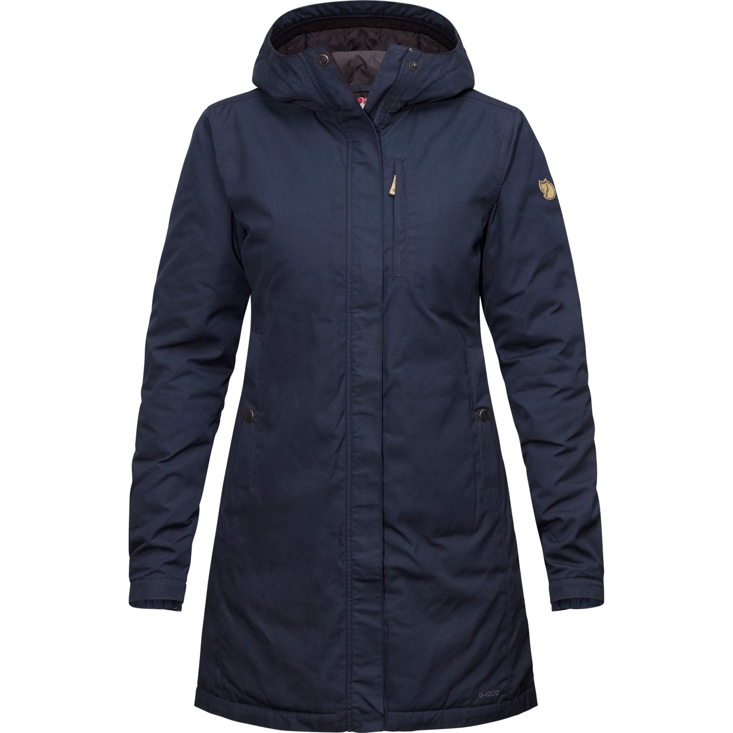 Kiruna Womens Padded Parka DARK NAVY / XS