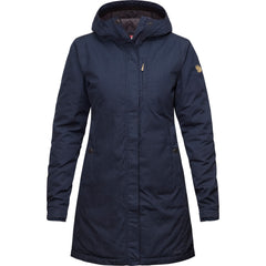 Kiruna Womens Padded Parka DARK NAVY / XS