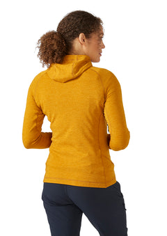 Nexus Fleece Hoody Women DARK BUTTERNUT / UK 14-L