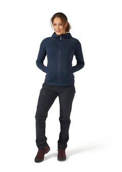 Nexus Fleece Hoody Women DEEP INK / UK 08-XS