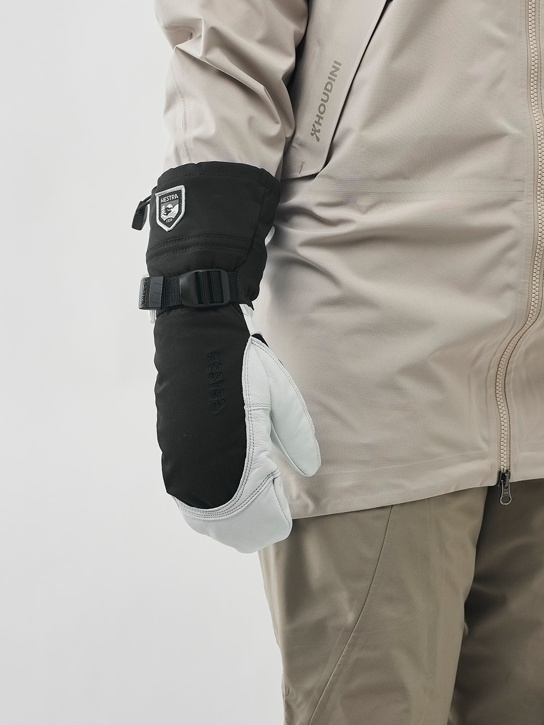 Army Leather Extreme - mitt BLACK/OFFWHITE / 7