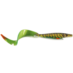 Pig Tail Jr 23cm 40gram GREEN MOTOROIL PIKE UV / 23 CM 40GRAM