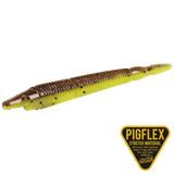 Pigster Crawler 10cm 3,3 gram 4 stycken BROWN CHARTREUSE FLAKE / 10 CM