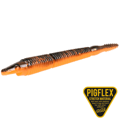 Pigster Crawler 10cm 3,3 gram 4 stycken BLACK PUMPKIN / 10 CM