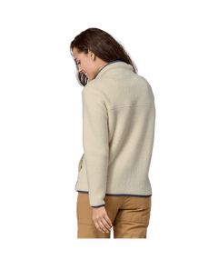 Women's Retro Pile Fleece Jacket NATURAL / XS