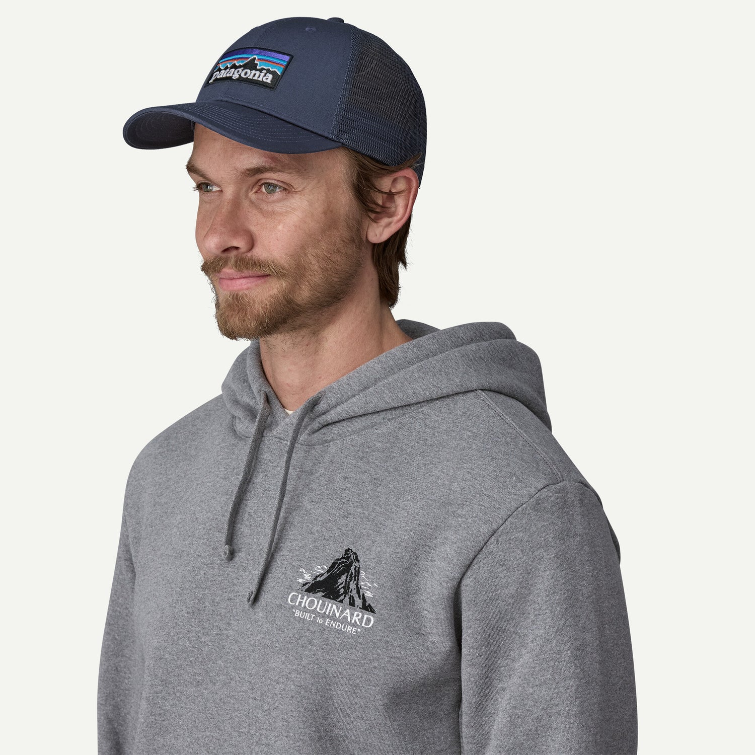 P-6 Logo LoPro Trucker Hat NEW NAVY / EN STL