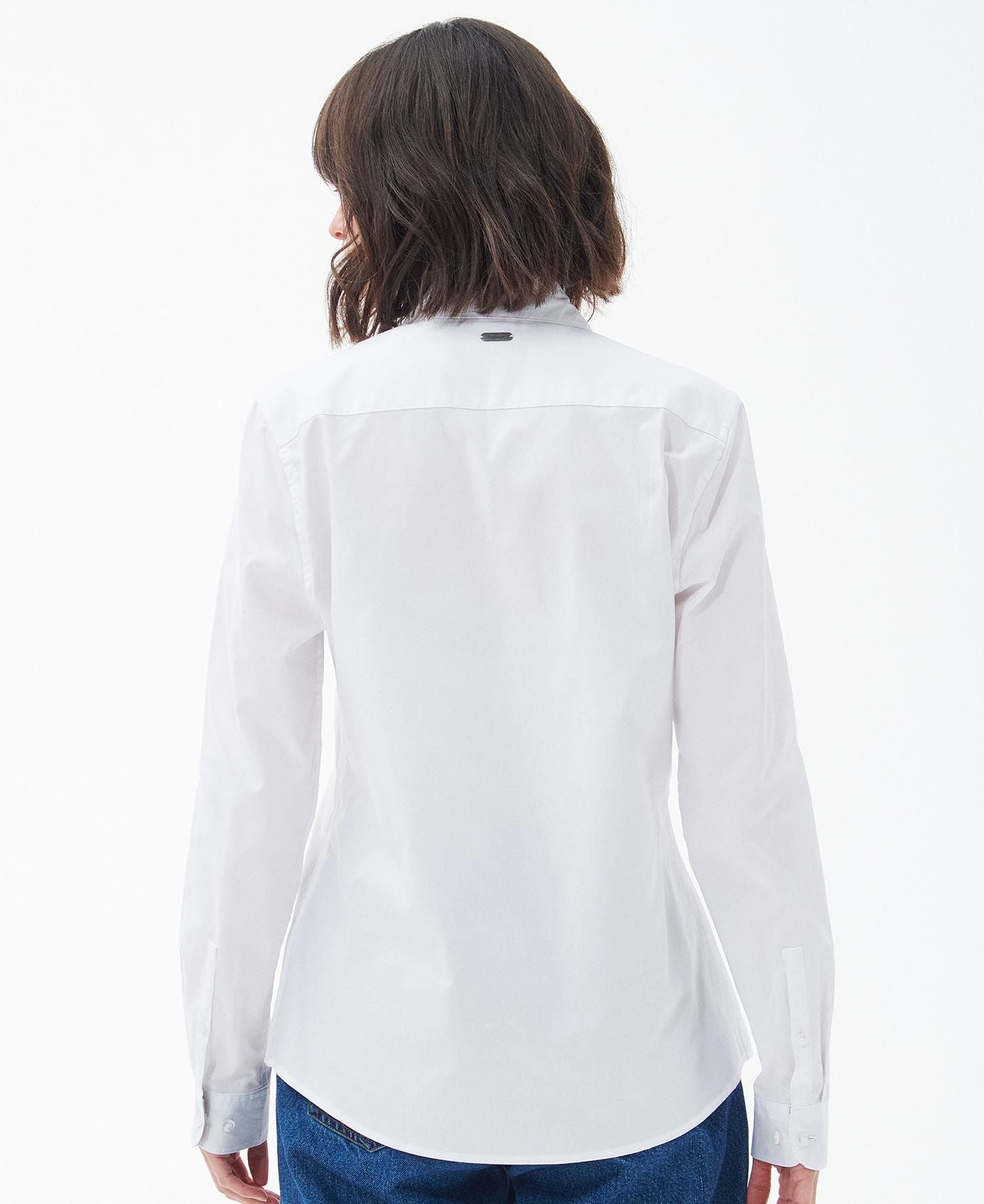 Derwent Skjorta WHITE/PRIMROSE HESSIAN / 12
