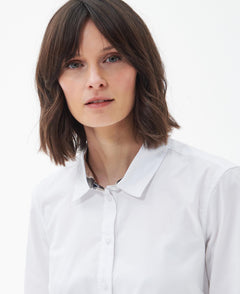Derwent Skjorta WHITE/PRIMROSE HESSIAN / 16
