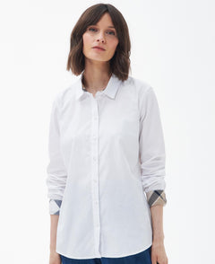 Derwent Skjorta WHITE/PRIMROSE HESSIAN / 16