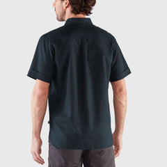Övik Travel Shirt SS Men SAND/STONE / XXL