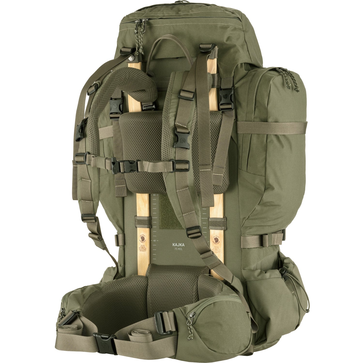 Kajka 75 Ryggsäck GREEN / S/M