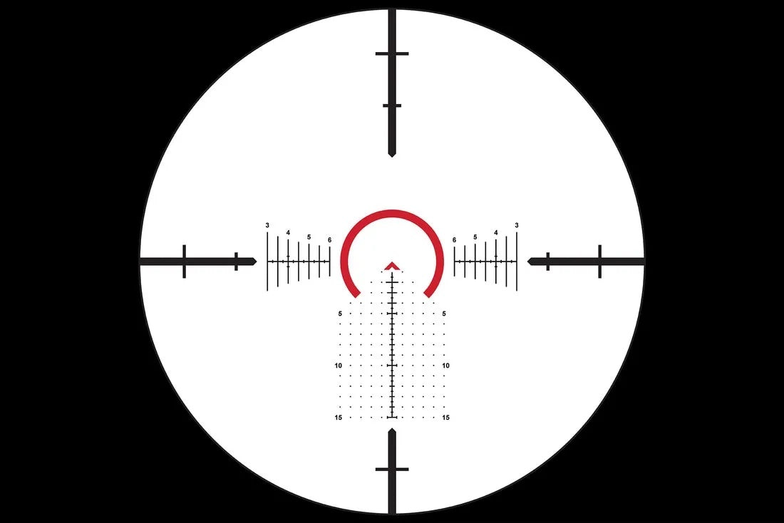 Compact PLx-1-8x24 mm FFP Belyst Scope M8
