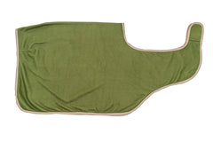 Ländtäcke Fleece OLIVE / L