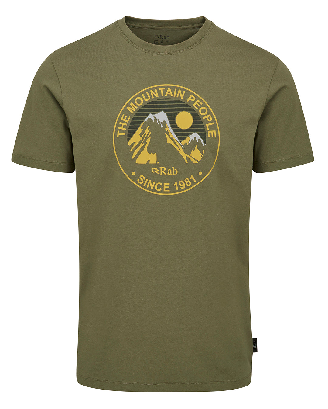 Stance Alpine Peak T-shirt LIGHT KHAKI / S