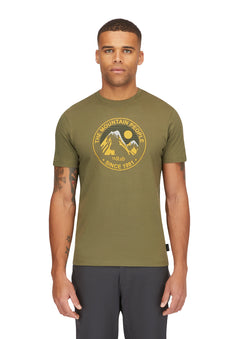 Stance Alpine Peak T-shirt LIGHT KHAKI / XXL