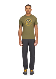 Stance Alpine Peak T-shirt LIGHT KHAKI / XXL