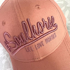 Soulhorse keps ROSA GLITTER / EN STL / ONE SIZE