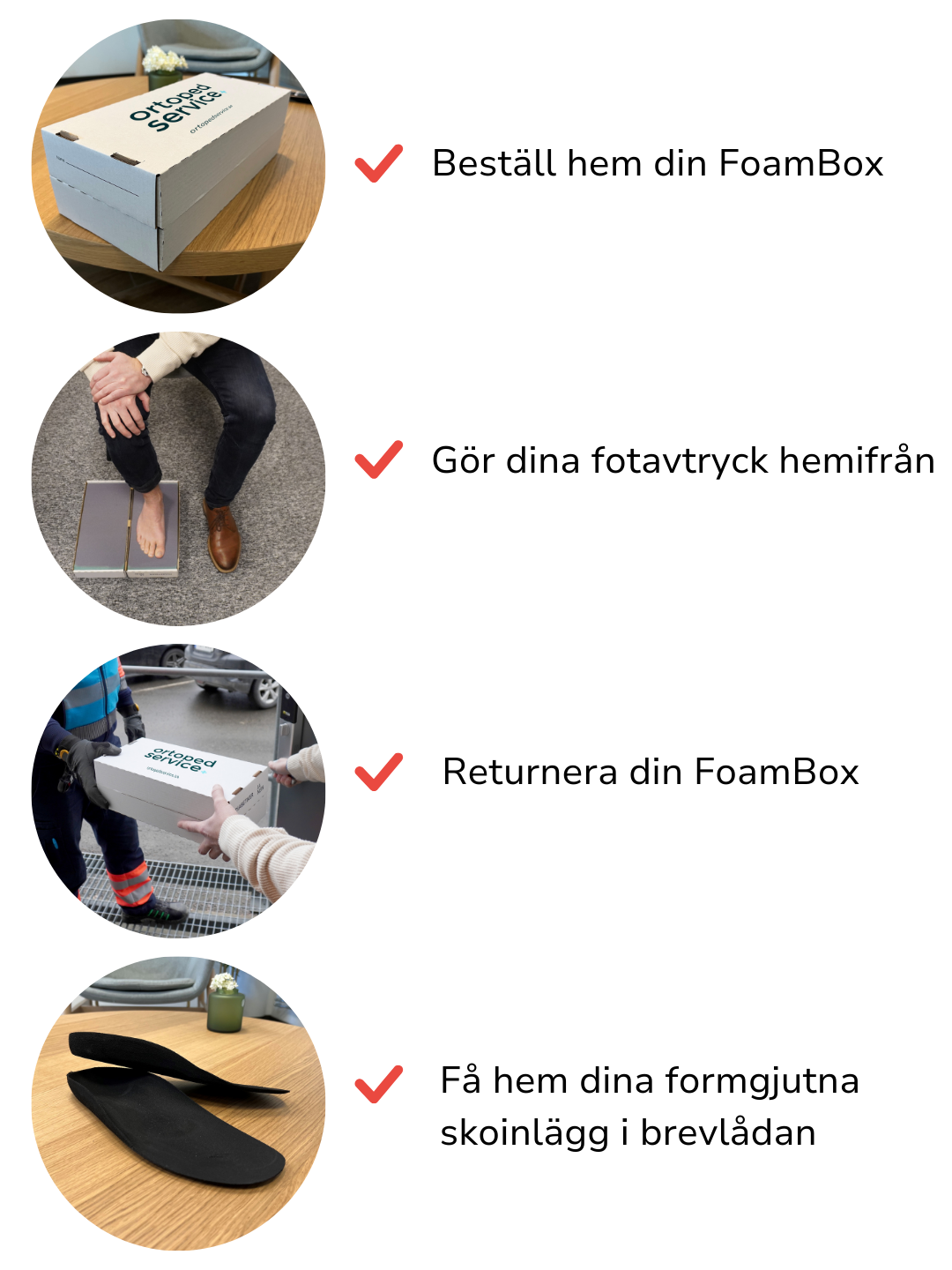 Formgjutna Sulor/Skoinlägg ULLFILTSULA / ONE SIZE