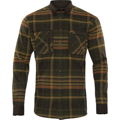 Skjorta Pajala GREEN/BROWN / 5XL