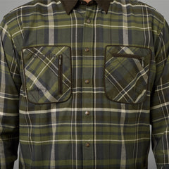 Skjorta Pajala OLIVE CHECK / S