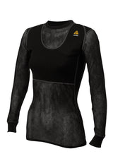 WoolNet Original Crewneck Shirt Women Jet Black JET BLACK / XS