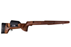 Laminatkolvar BRUN / SAKO A II (L579)