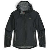 Womens Helium Rain Jacket BLACK / S