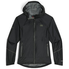 Womens Helium Rain Jacket BLACK / L