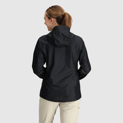 Womens Helium Rain Jacket BLACK / L