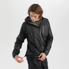 Mens Helium Rain Jacket BLACK / M