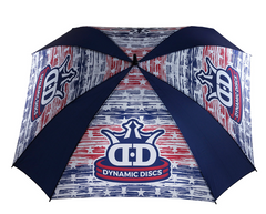 60" Arc Umbrella RED/WHITE/BLUE / ONE SIZE