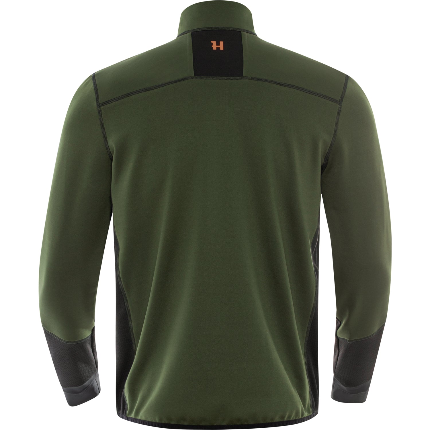 Scandinavian Fleece Jacka DUFFEL GREEN/BLACK / XL