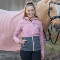 Regnjacka "Raindance" ROSE/GREY / XXXL