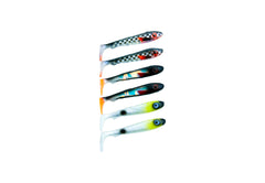 McRubber Bass 6-pack MIX OVERCAST / 8CM / 4,8G