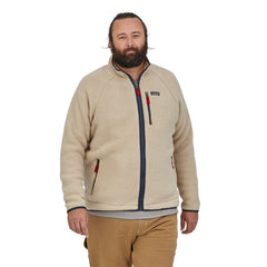 Men's Retro Pile Fleece Jacket EL CAP KHAKI / M
