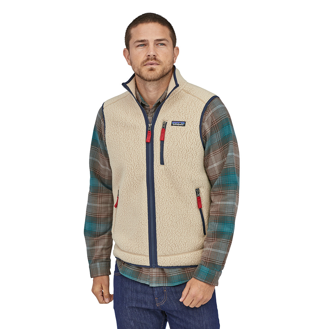 Men's Retro Pile Vest EL CAP KHAKI / XL