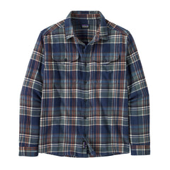 Men's Fjord Flannel Shirt ADVENTURER: NEW NAVY / XS