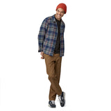 Men's Fjord Flannel Shirt ADVENTURER: NEW NAVY / M