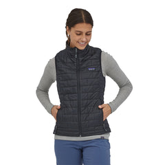 Women's Nano Puff Vest BLACK / XL