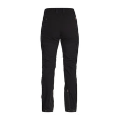 Makke Womens High Waist Curved Pant BLACK / 36