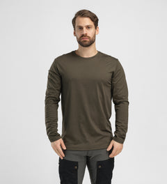 LightWool 180 Crewneck Shirt Men TARMAC / M