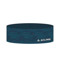 WarmWool Headband NAVY MOTION / EN STORLEK