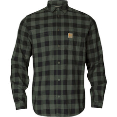 Scandinavian L/S Skjorta GREEN CHECK / M