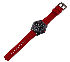 Carbon Composite Dive Series 1010 USMC SVART RÖD MED RÖTT ARMBAND / 1 ST / EN STL