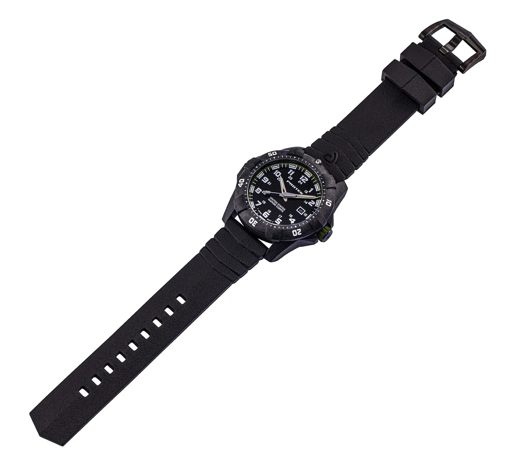 Carbon Composite Dive Series 1010 USMC SVART GRÖN MED SVART ARMBAND / 1 ST / EN STL