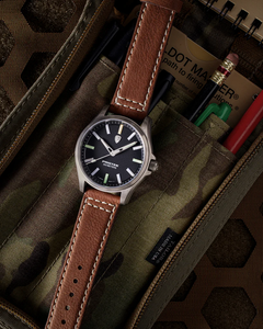 ProTek Field Series 3000 Titan TITAN BLÅ URTAVLA DARK TAN LÄDERARMBAND / 1 ST / EN STL